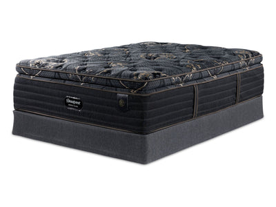 Beautyrest World Class Empress Luxury Firm King Mattress and Split Boxspring Set