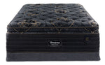 Beautyrest World Class Empress Luxury Firm King Mattress and Low Profile Split Boxspring Set