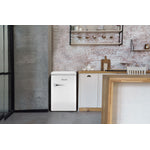 Epic White Retro Compact Refrigerator (4.3 Cu.Ft.) - ECRR43W