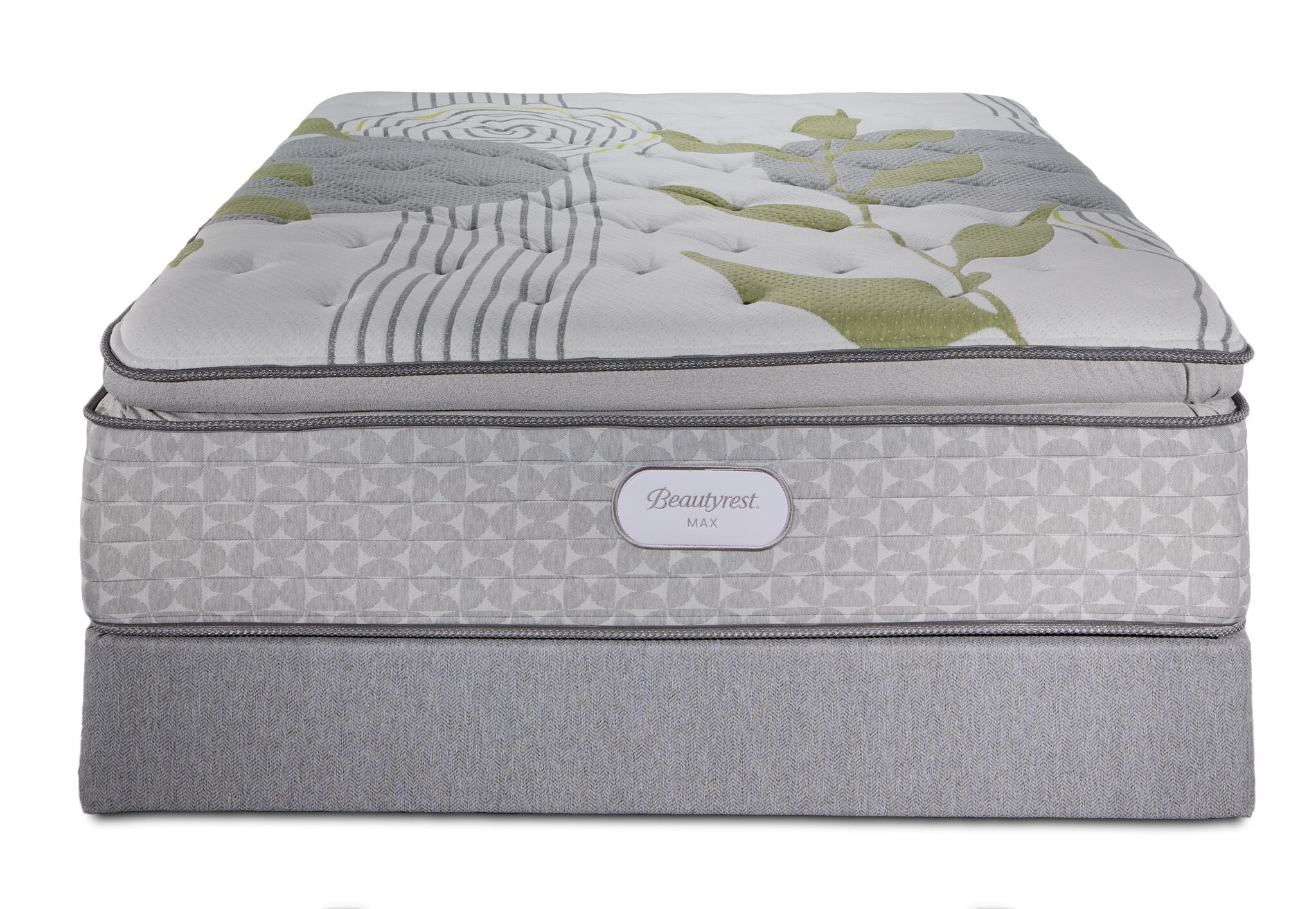 Beautyrest Max+ Essence Euro Top Luxury Firm Full Mattress and Boxspring Set