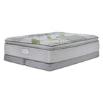 Beautyrest Max+ Essence Euro Top Luxury Firm King Mattress and Low Profile Split Boxspring Set