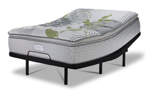 Beautyrest Max+ Essence Euro Top Luxury Firm Twin XL Mattress and L2 Motion Lux Adjustable Base