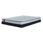 Sealy® Essentials Evan II Medium Queen Mattress and Split Low-Profile Boxspring
