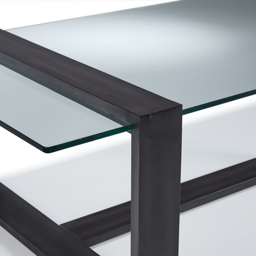 Evans 48" Coffee Table - Grey