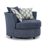 Fairmont Swivel Chair - Blue