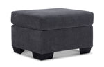 Fava Ottoman - Grey