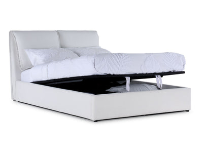 Fern 3-Piece Full Storage Lift Bed - White