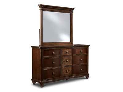 Florence 6-Drawer Dresser - Brown