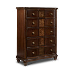 Florence 5-Drawer Chest - Brown