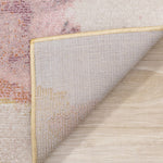 Petal Dreams 6'7" x 9'6" Poppy Design Area Rug - Pink, Blue, White