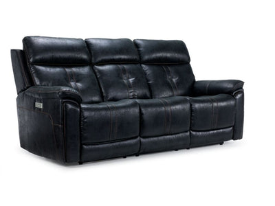 Franco Triple Power Reclining Sofa with Multimedia system - Eclipse