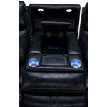 Franco Triple Power Reclining Sofa with Multimedia system - Eclipse