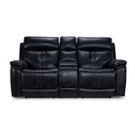 Franco Triple Power Reclining Loveseat with Console - Eclipse