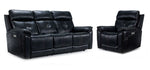 Franco Triple Power Reclining Sofa and Chair Set - Eclipse