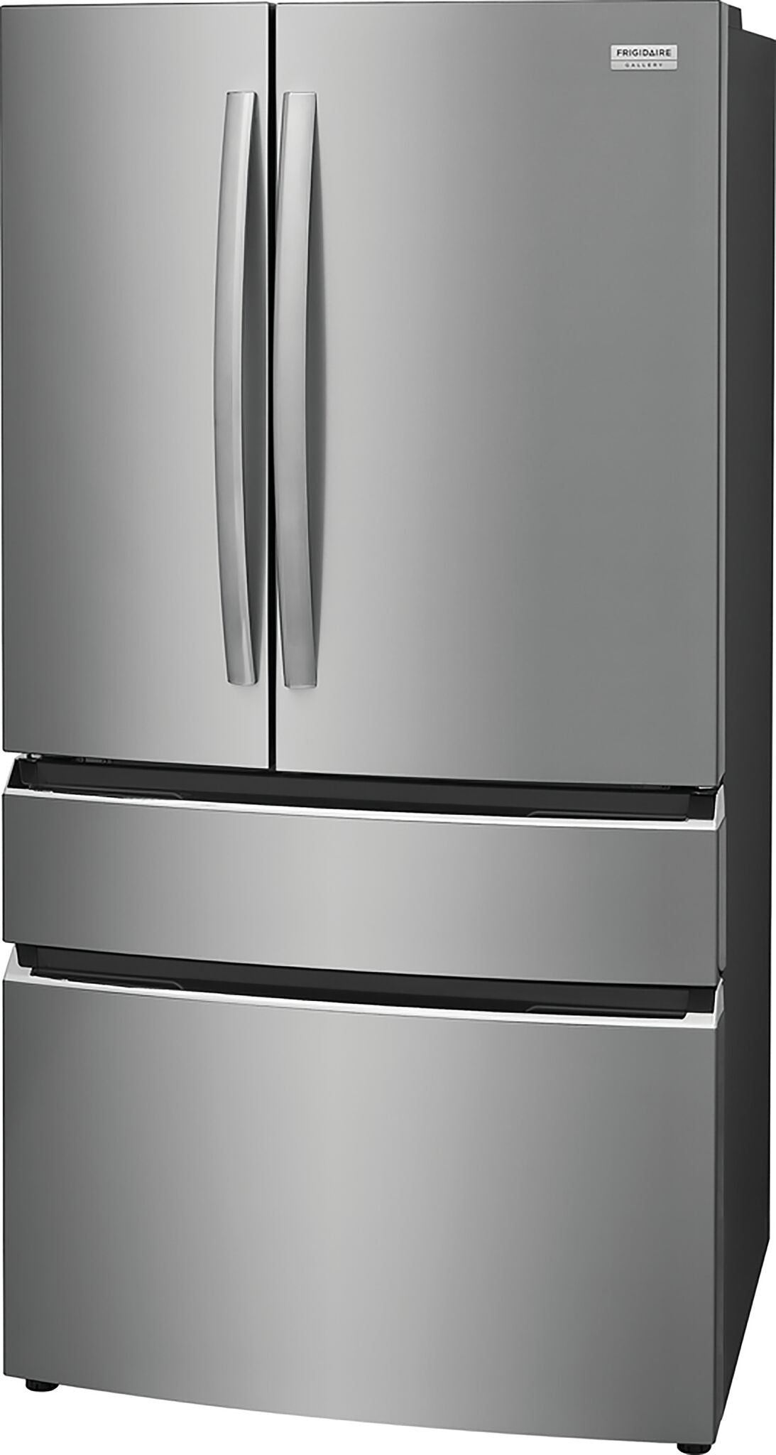 Frigidaire Gallery 36" 22 Cu. Ft. Smudge-Proof Stainless Steel Counter-Depth 4-Door French Door Refrigerator - GRMG2272CF