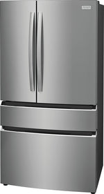 Frigidaire Gallery 36" 22 Cu. Ft. Smudge-Proof Stainless Steel Counter-Depth 4-Door French Door Refrigerator - GRMG2272CF