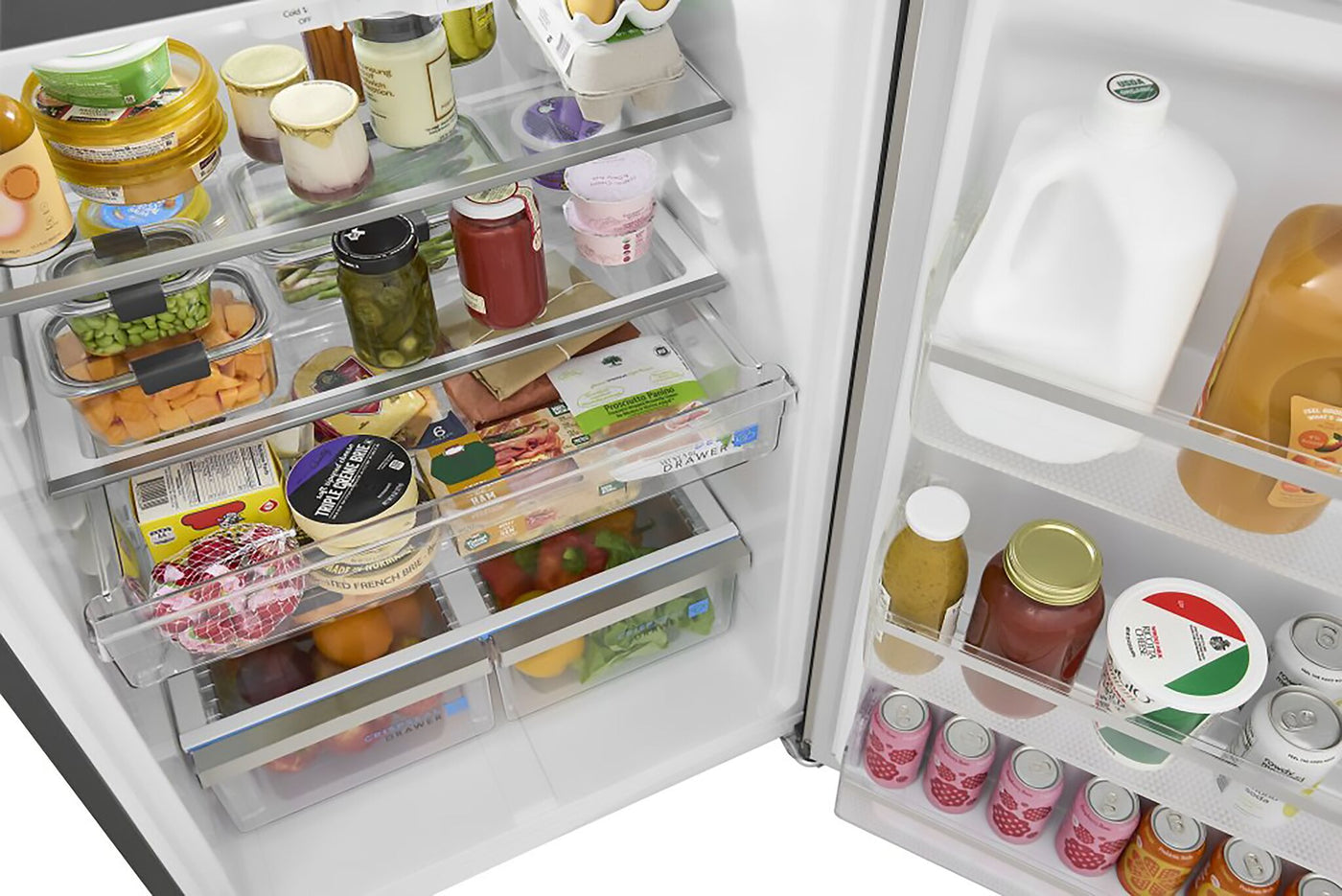 Frigidaire Gallery Stainless Steel Top-Freezer Refrigerator (20 Cu. Ft.) - GRTE2055AF