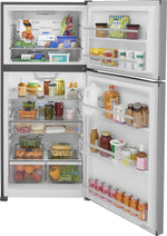Frigidaire Gallery 30" 20 Cu. Ft. Stainless Steel Top-Freezer Refrigerator - GRTE2055AF