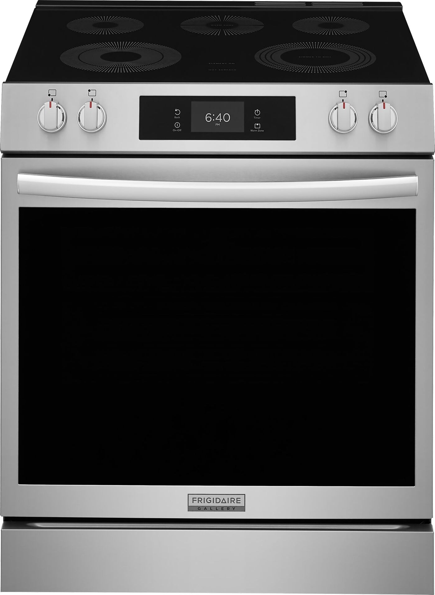 Frigidaire Gallery Stainless Steel Freestanding Electric Range with Stone-Baked Pizza (6.2 Cu. Ft.) - GCFE307CBF