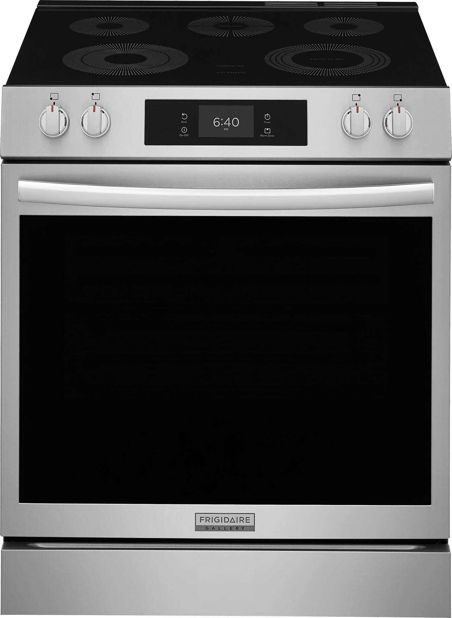 Frigidaire Gallery Stainless Steel Freestanding Electric Range with Stone-Baked Pizza (6.2 Cu. Ft.) - GCFE307CBF