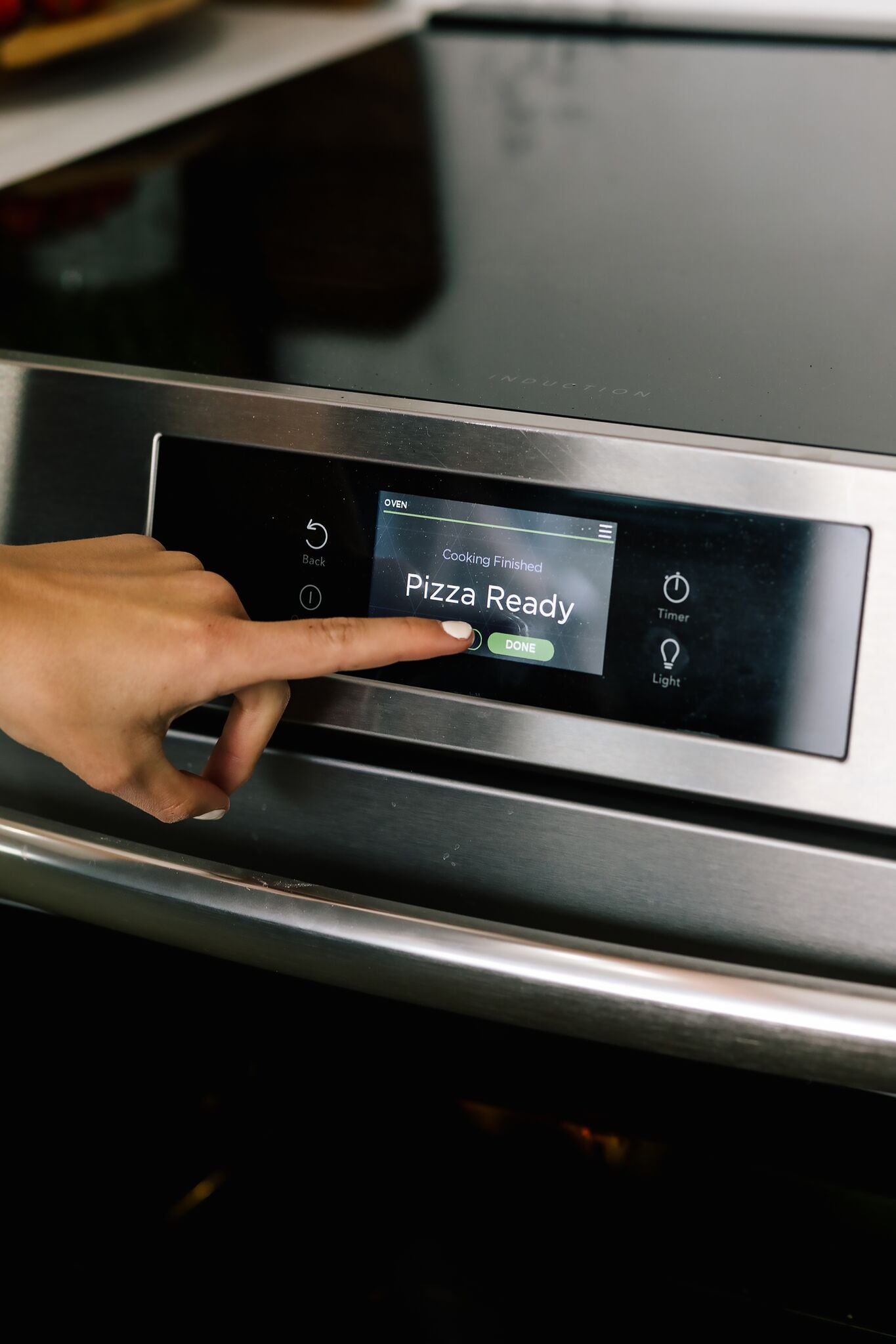 Frigidaire Gallery Stainless Steel Freestanding Induction Range with Stone-Baked Pizza (6.2 Cu. Ft.) - GCFI307CBF