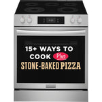 Frigidaire Gallery Stainless Steel Freestanding Electric Range with Stone-Baked Pizza (6.2 Cu. Ft.) - GCFE307CBF--