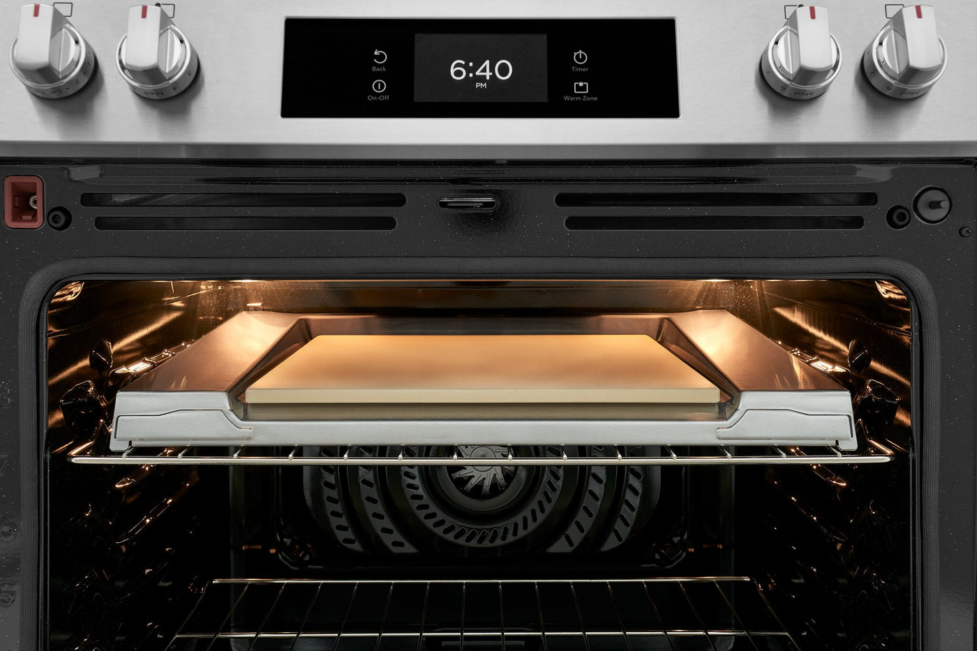 Frigidaire Gallery Stainless Steel Freestanding Electric Range with Stone-Baked Pizza (6.2 Cu. Ft.) - GCFE307CBF