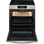 Frigidaire Gallery Stainless Steel Freestanding Electric Range with Stone-Baked Pizza (6.2 Cu. Ft.) - GCFE307CBF