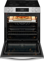 Frigidaire Gallery Stainless Steel Freestanding Electric Range with Stone-Baked Pizza (6.2 Cu. Ft.) - GCFE307CBF