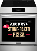 Frigidaire Gallery Stainless Steel Freestanding Induction Range with Stone-Baked Pizza (6.2 Cu. Ft.) - GCFI307CBF--
