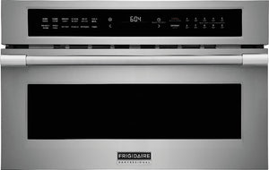Frigidaire Professional Smudge-Proof Stainless Steel Built-In Convection Microwave with Drop Down Door (1.6 Cu. Ft.) - PMBD3080AF
