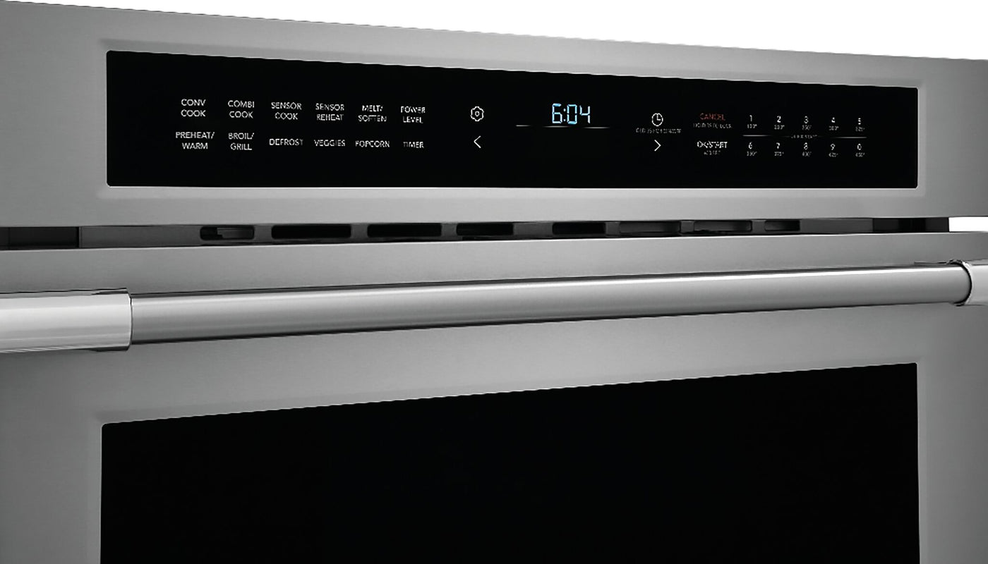 Frigidaire Professional Smudge-Proof Stainless Steel Built-In Convection Microwave with Drop Down Door (1.6 Cu. Ft.) - PMBD3080AF