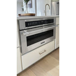 Frigidaire Professional Smudge-Proof Stainless Steel Built-In Convection Microwave with Drop Down Door (1.6 Cu. Ft.) - PMBD3080AF