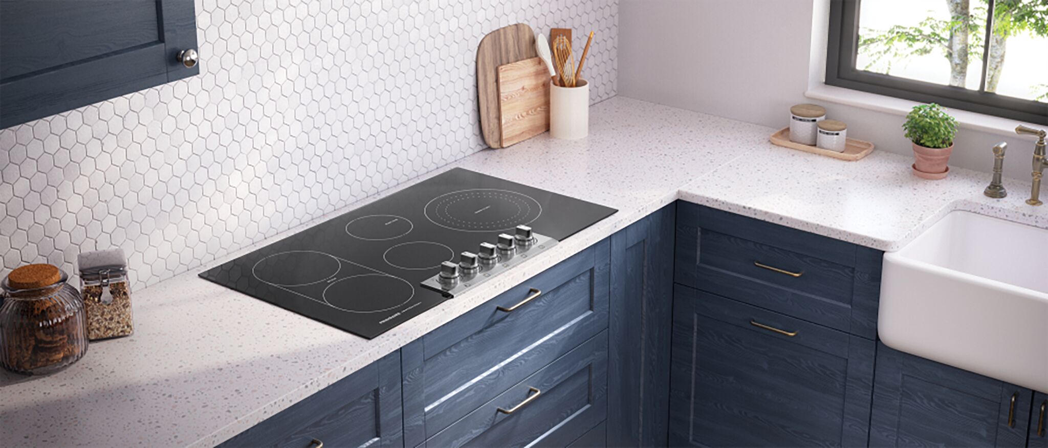 Frigidaire Professional Stainless Steel 36" Electric Cooktop - PCCE3680AF