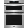 Frigidaire Professional Stainless Steel 30" Microwave (1.7 Cu. Ft.) Combination Wall Oven (5.3 Cu. Ft.) with Stone-Baked Pizza Mode - PCWM3085AF