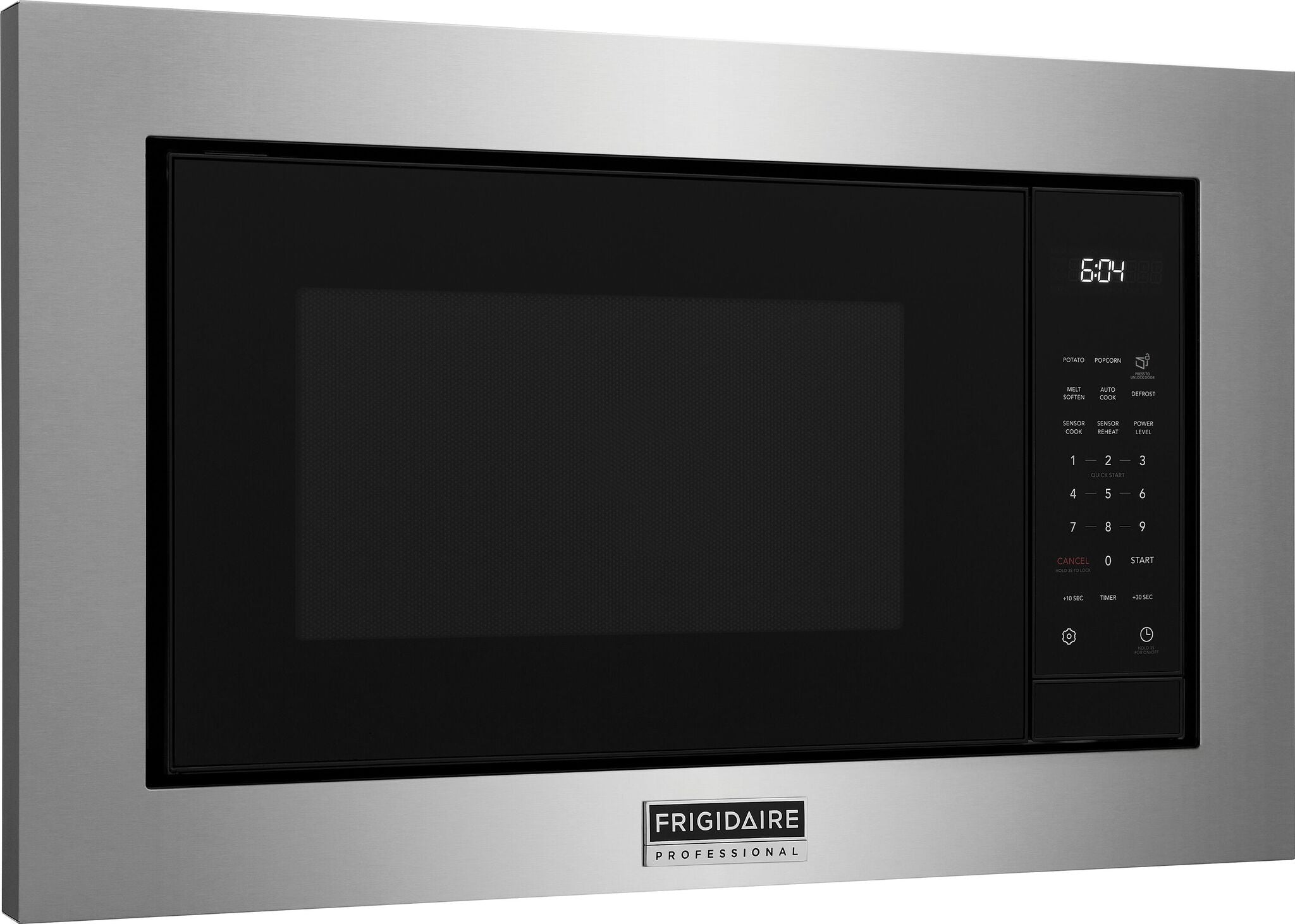 Frigidaire Professional Stainless Steel Built-In Microwave (2.2 Cu. Ft.) with Trim Kit- PMBS3080BF/ PMTK3080AF