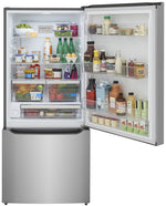 Frigidaire Gallery 30" 20.32 Cu. Ft. Smudge-Proof Stainless Steel Bottom-Freezer Refrigerator - GRBN2012AF