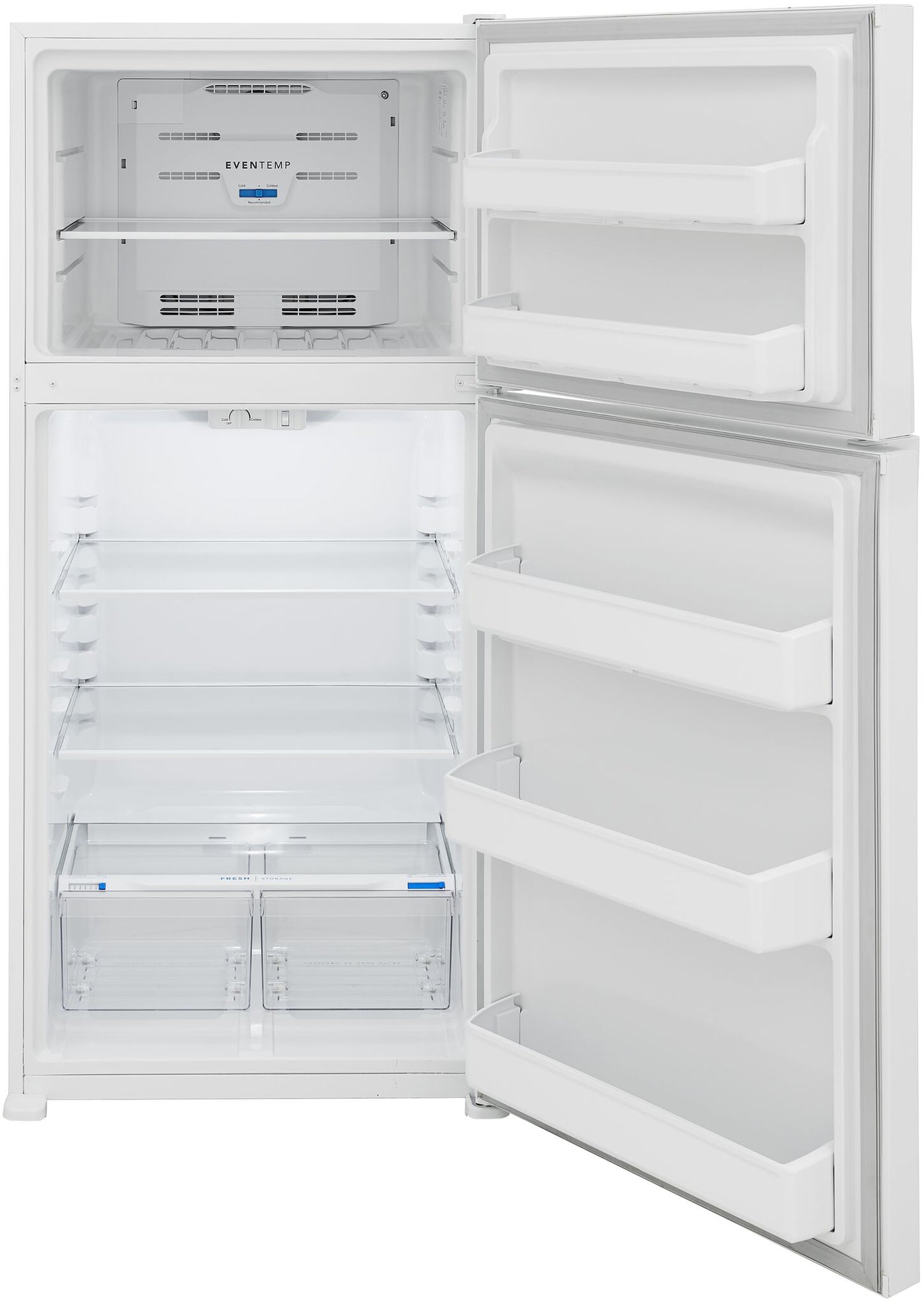 Frigidaire White Top-Freezer Refrigerator (20 Cu. Ft.) - FFHT2022AW