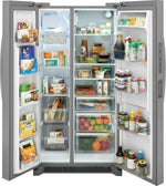 Frigidaire Gallery 36.25" 26 Cu. Ft. Smudge-Proof® Stainless Steel Side-by-Side Refrigerator - GRSN2620AF