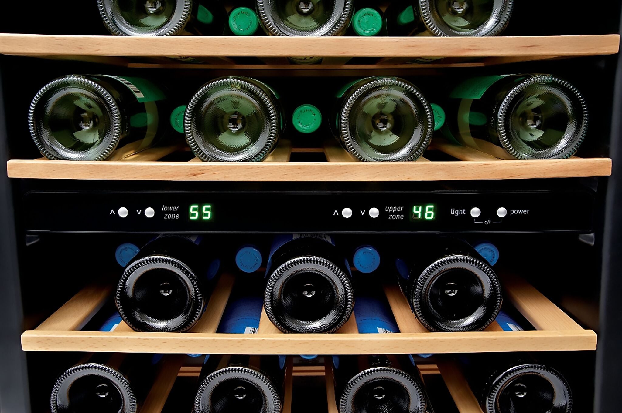 Frigidaire Stainless Steel 45-Bottle Dual Zone Wine Cooler (4.4 Cu. Ft.) - FRWW4543AS