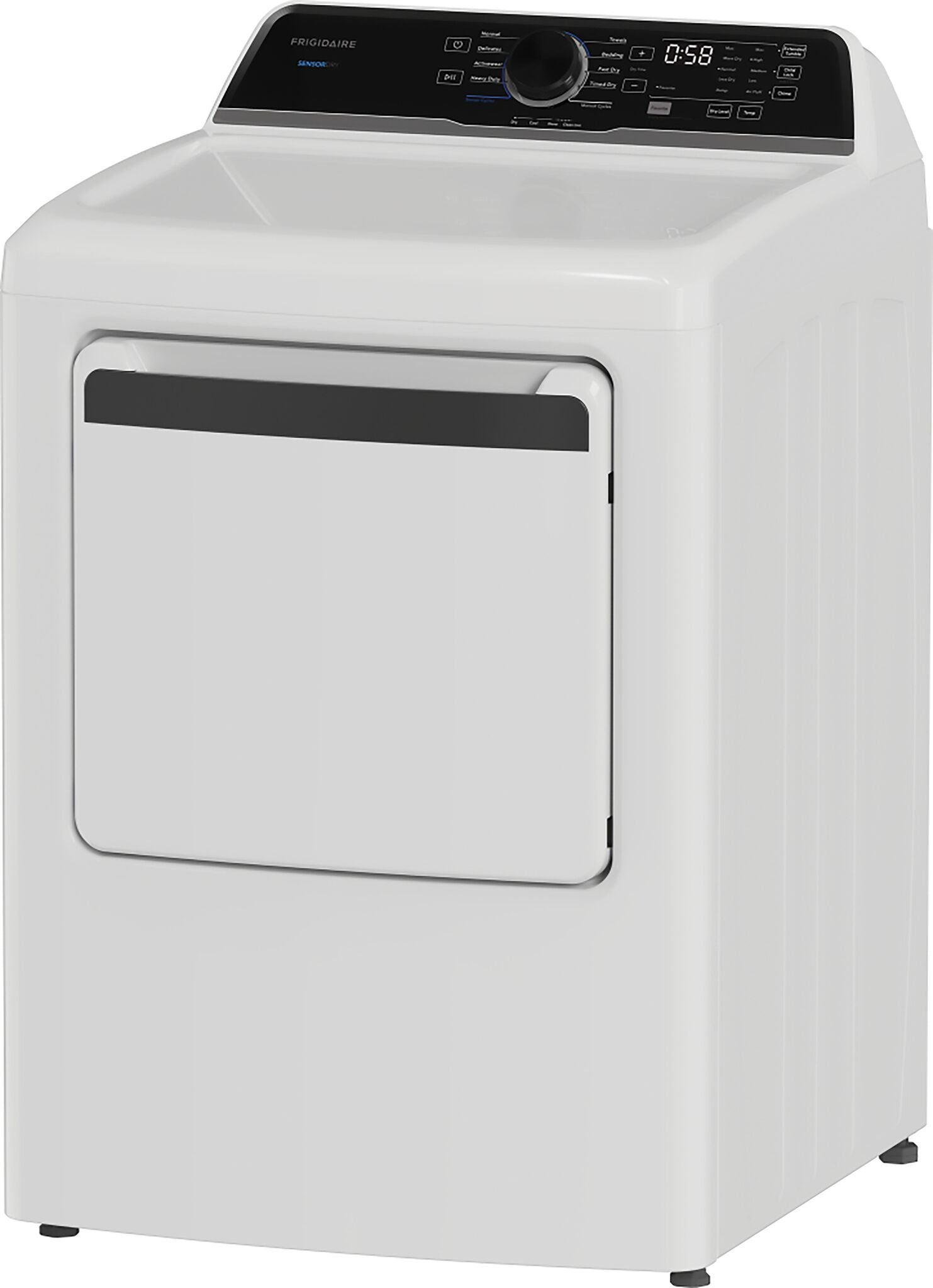 Frigidaire White Electric Dryer (7 Cu. Ft.) - FLVE752CBW
