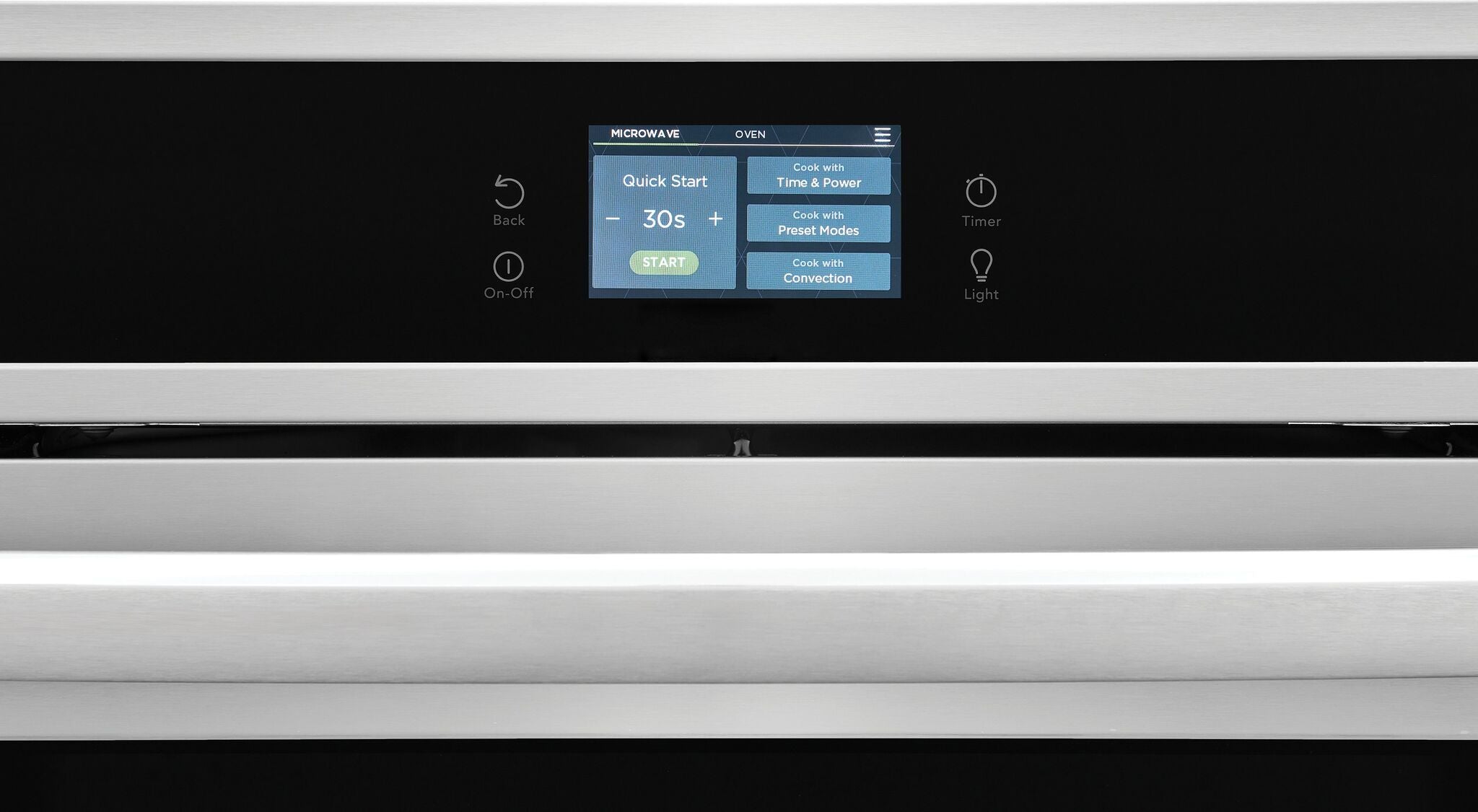 Frigidaire Gallery Stainless Steel 30" Electric Wall Oven and Microwave Combination with Stone-Baked Pizza (5.3 Cu. Ft.) - GCWM3070AF