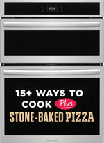 Frigidaire Gallery Stainless Steel 30" Electric Wall Oven and Microwave Combination with Stone-Baked Pizza (5.3 Cu. Ft.) - GCWM3070AF--