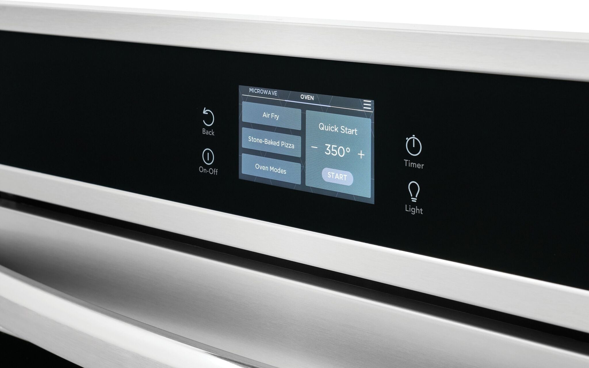 Frigidaire Gallery Stainless Steel 30" Electric Wall Oven and Microwave Combination with Stone-Baked Pizza (5.3 Cu. Ft.) - GCWM3070AF