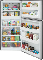 Frigidaire 29.5" 18.17 Cu. Ft. Fingerprint Resistant Stainless Steel Top-Freezer Refrigerator - FRTE1835AV
