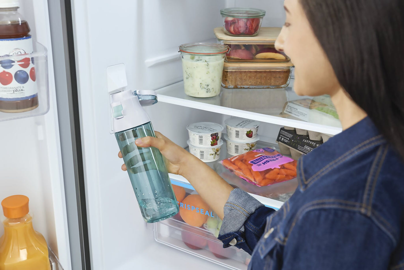 Frigidaire Stainless Steel Counter-Depth French Door Refrigerator (20 Cu. Ft.) - FRFG2033AV
