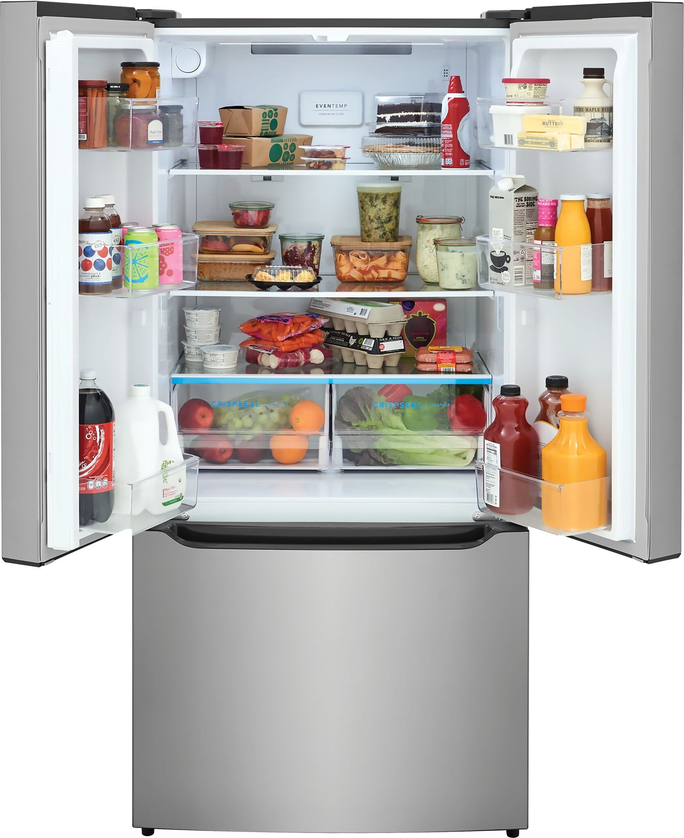 Frigidaire Stainless Steel Counter-Depth French Door Refrigerator (20 Cu. Ft.) - FRFG2033AV