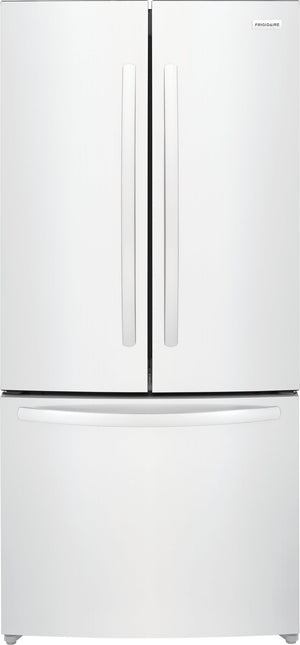 Frigidaire 31.3" (17.6 Cu. Ft.) White Counter-Depth French Door Refrigerator - FRFG1723AW