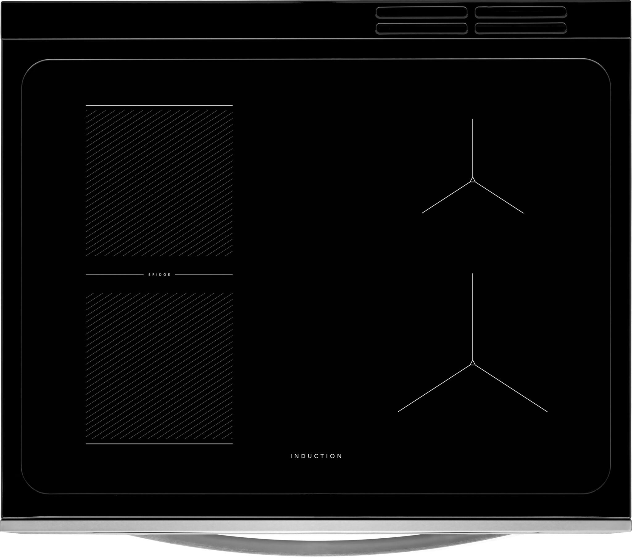 Frigidaire Stainless Steel Freestanding Induction Range with Air Fry (5.3 Cu. Ft.) - FCFI308CBS