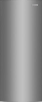 Frigidaire 27.75" 13 Cu. Ft. Stainless Steel Look Garage Ready Convertible Upright Freezer - FFUE1326AV